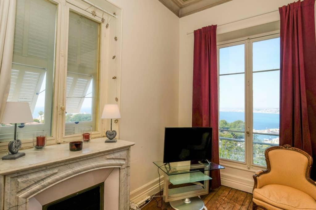 Mont Boron Magnificent View-3 Rooms - Wifi - A.C Ніцца Екстер'єр фото