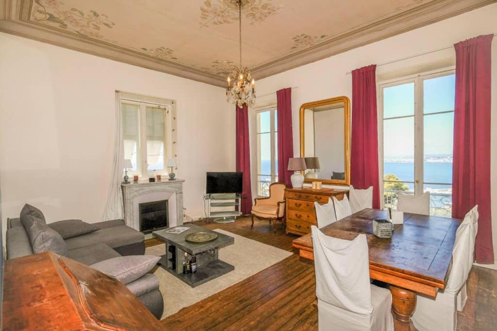 Mont Boron Magnificent View-3 Rooms - Wifi - A.C Ніцца Екстер'єр фото